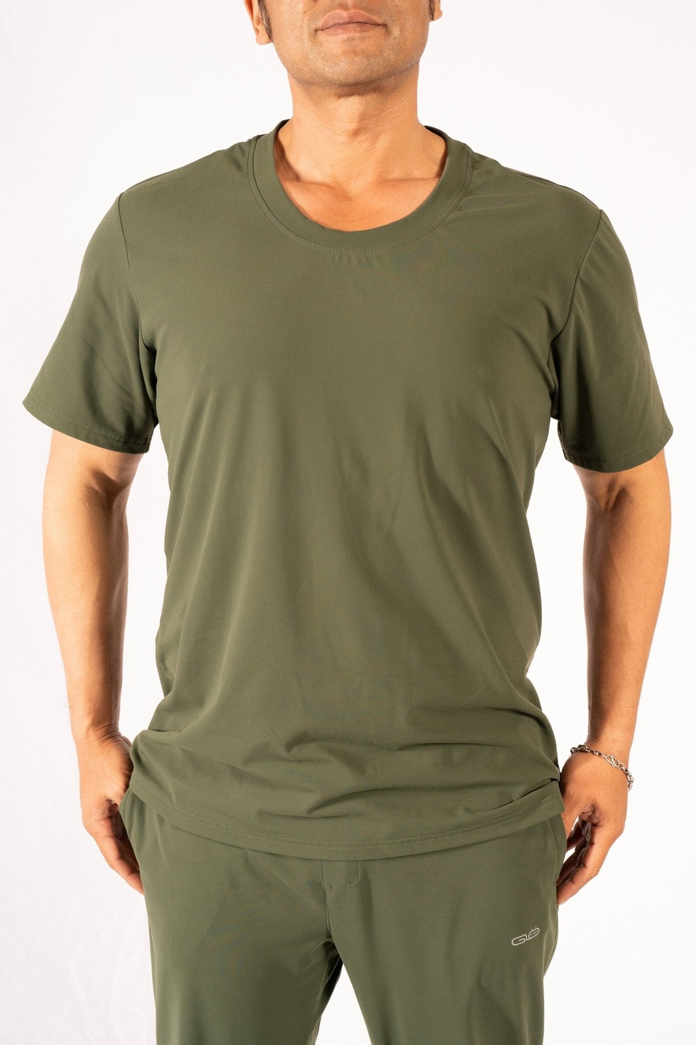 Butter Tee in Olive Green - Inner Glö Apparel
