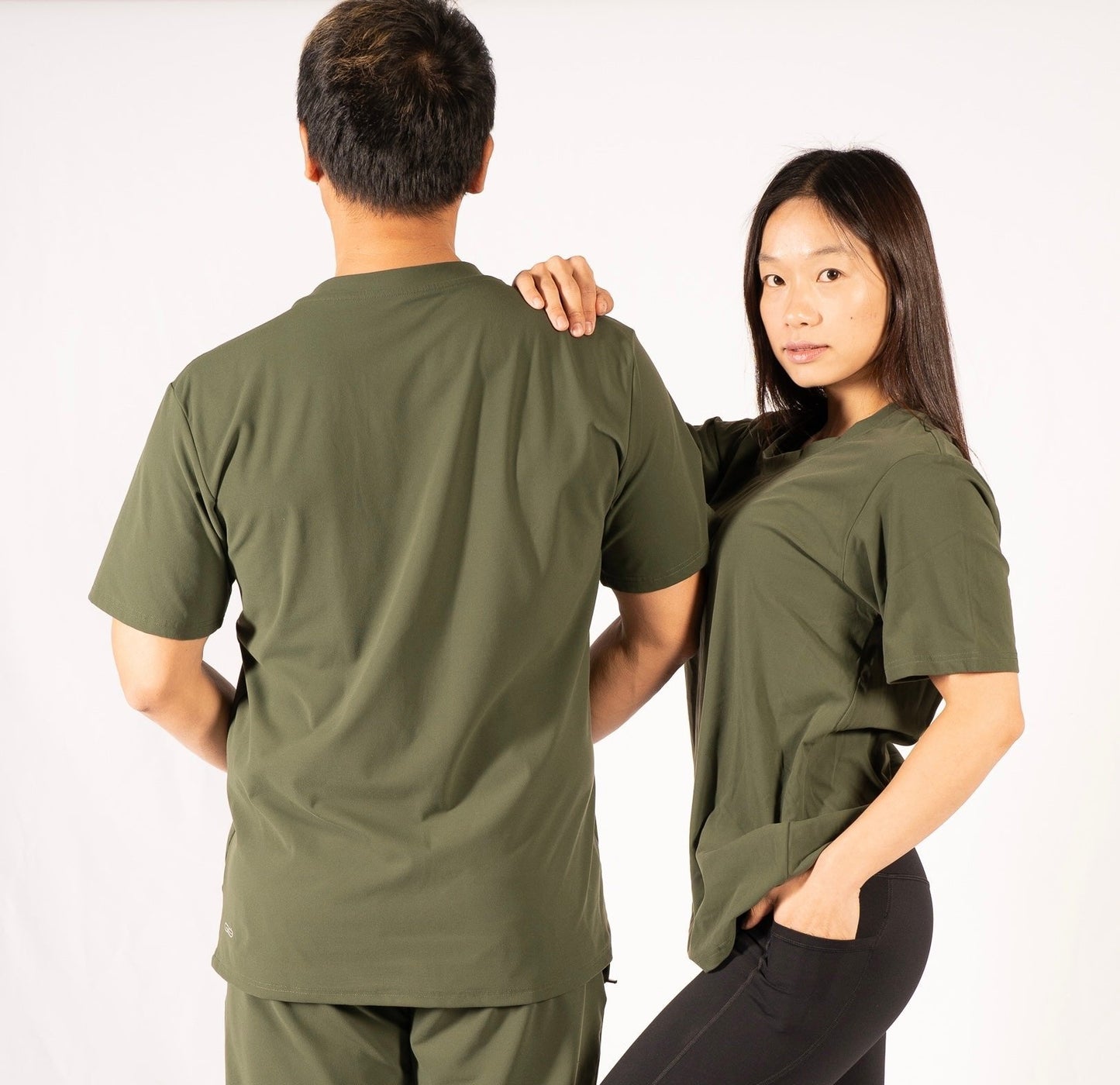 Butter Tee in Olive Green - Inner Glö Apparel