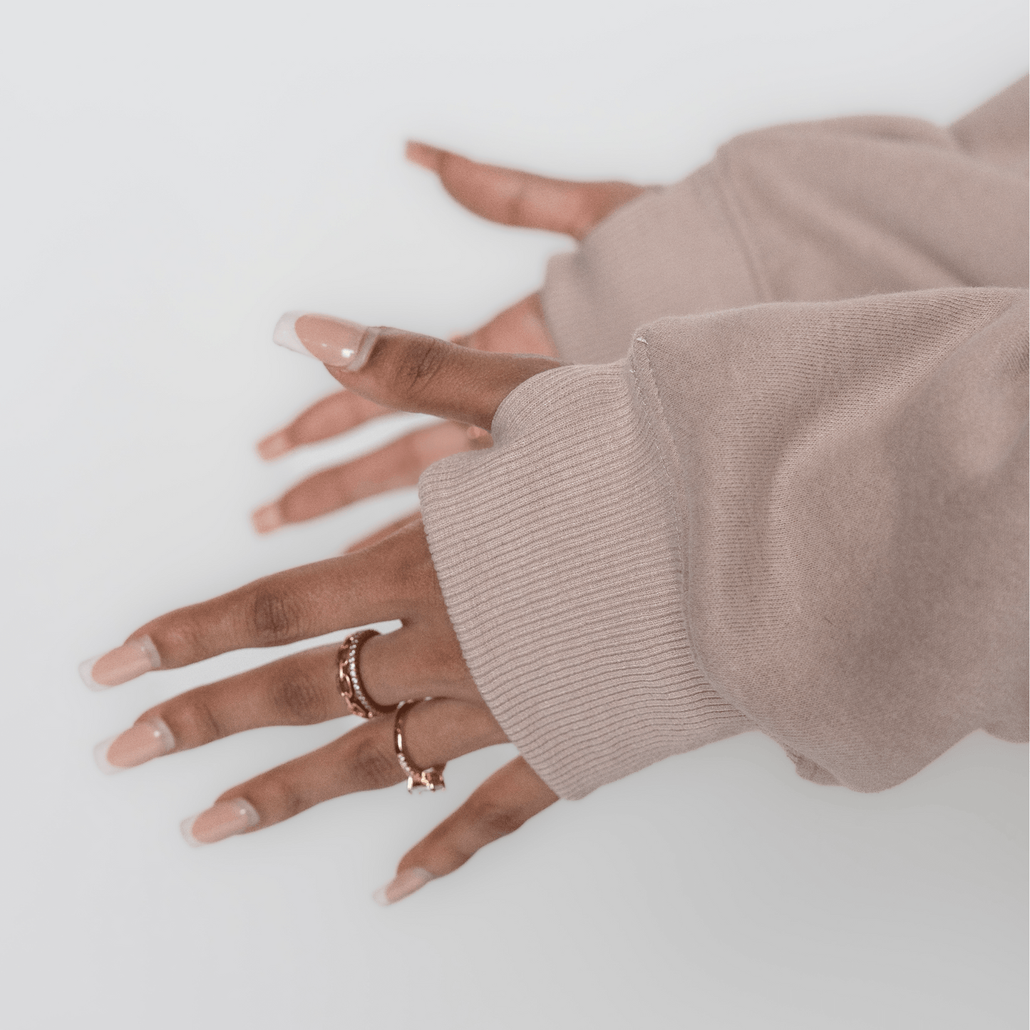 Chillout Ease Hoodie in Dusty Pink - Inner Glö Apparel