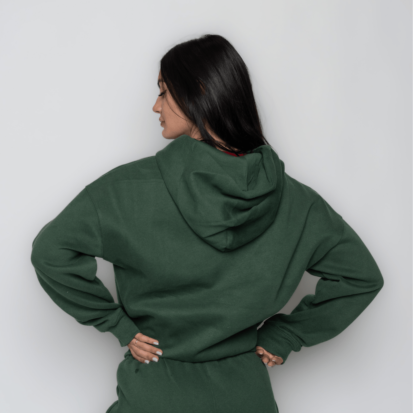 Chillout Ease Hoodie in Forest Green - Inner Glö Apparel