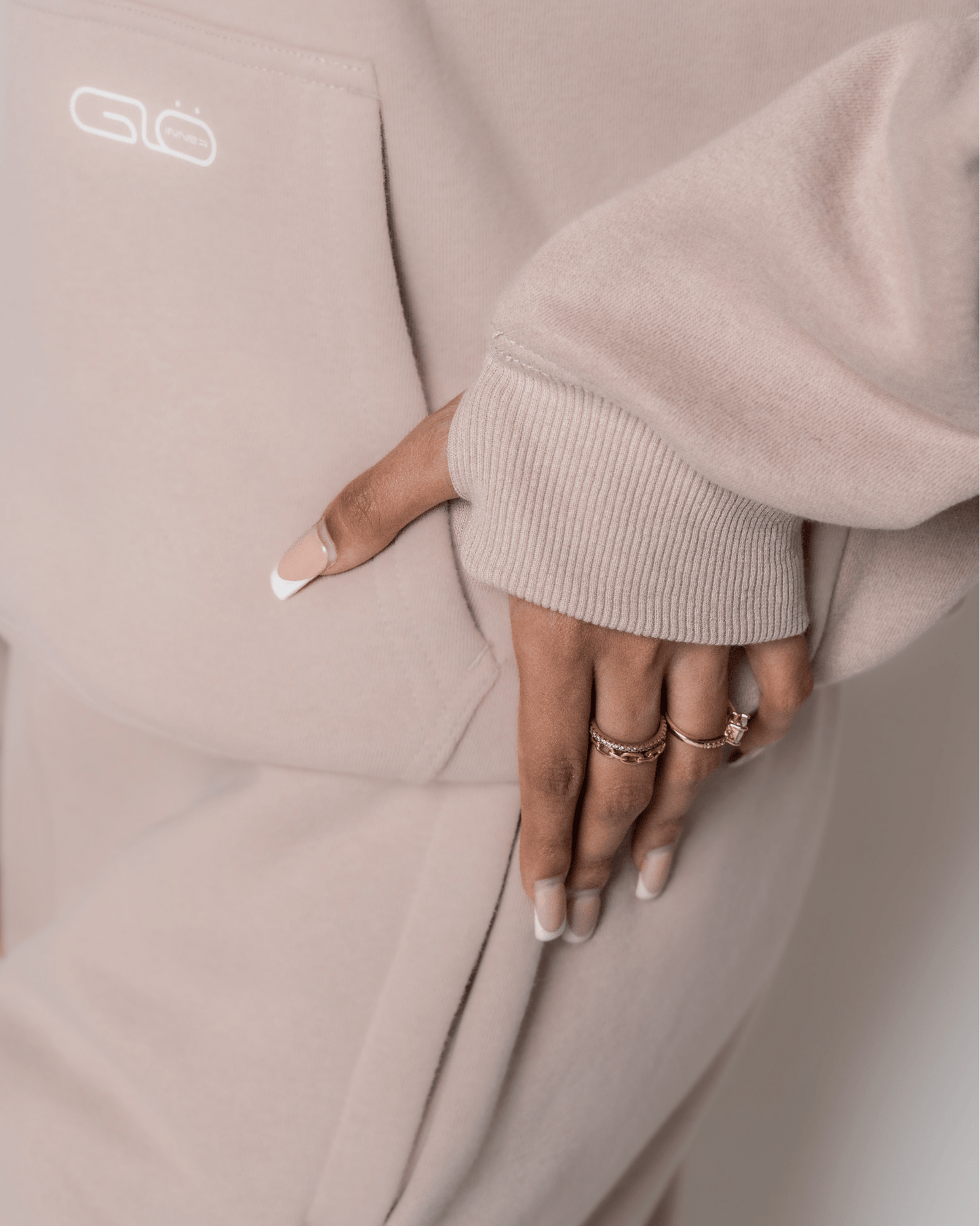 Chillout Ease Joggers in Dusty Pink - Inner Glö Apparel