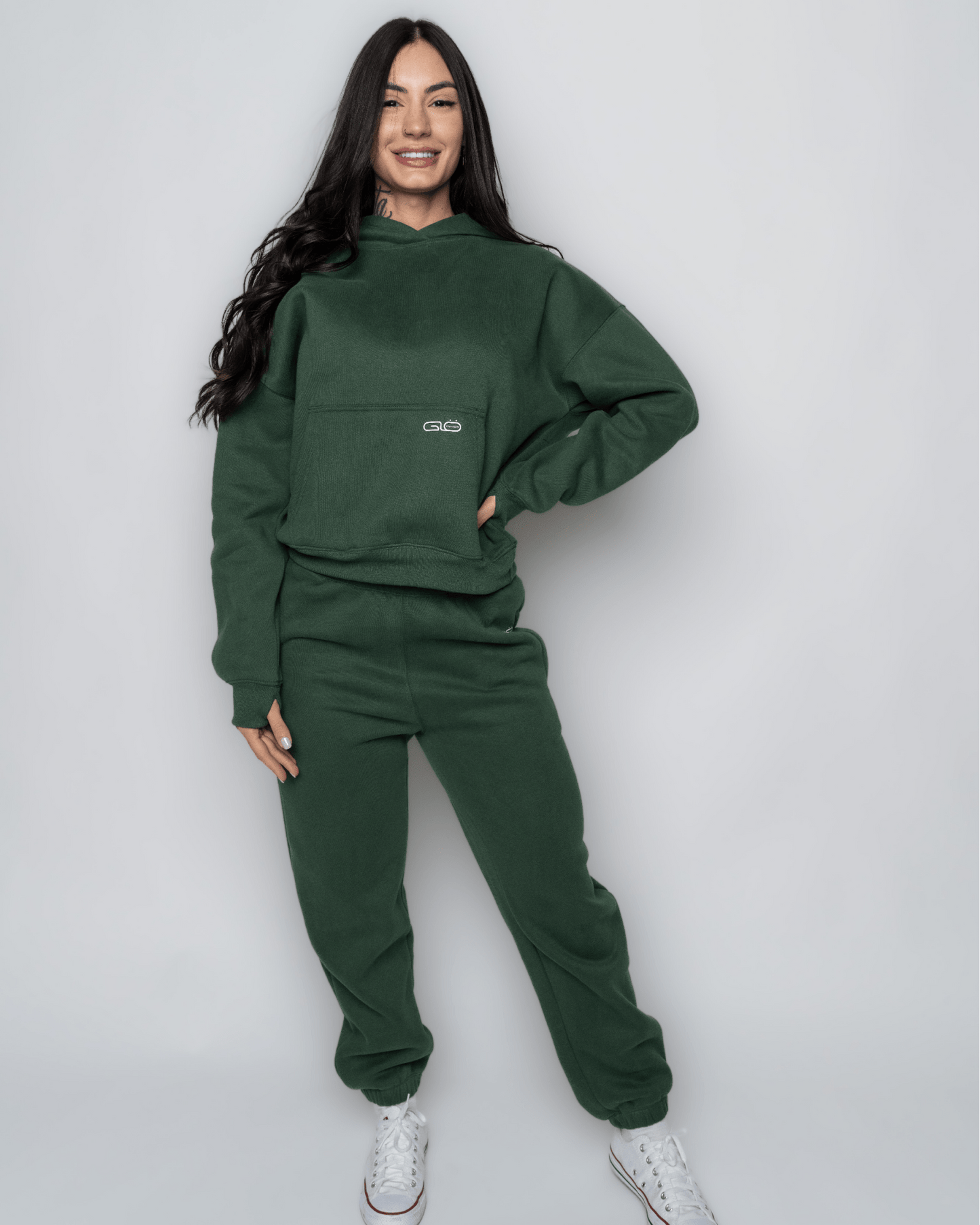 Chillout Ease Joggers in Forest Green - Inner Glö Apparel
