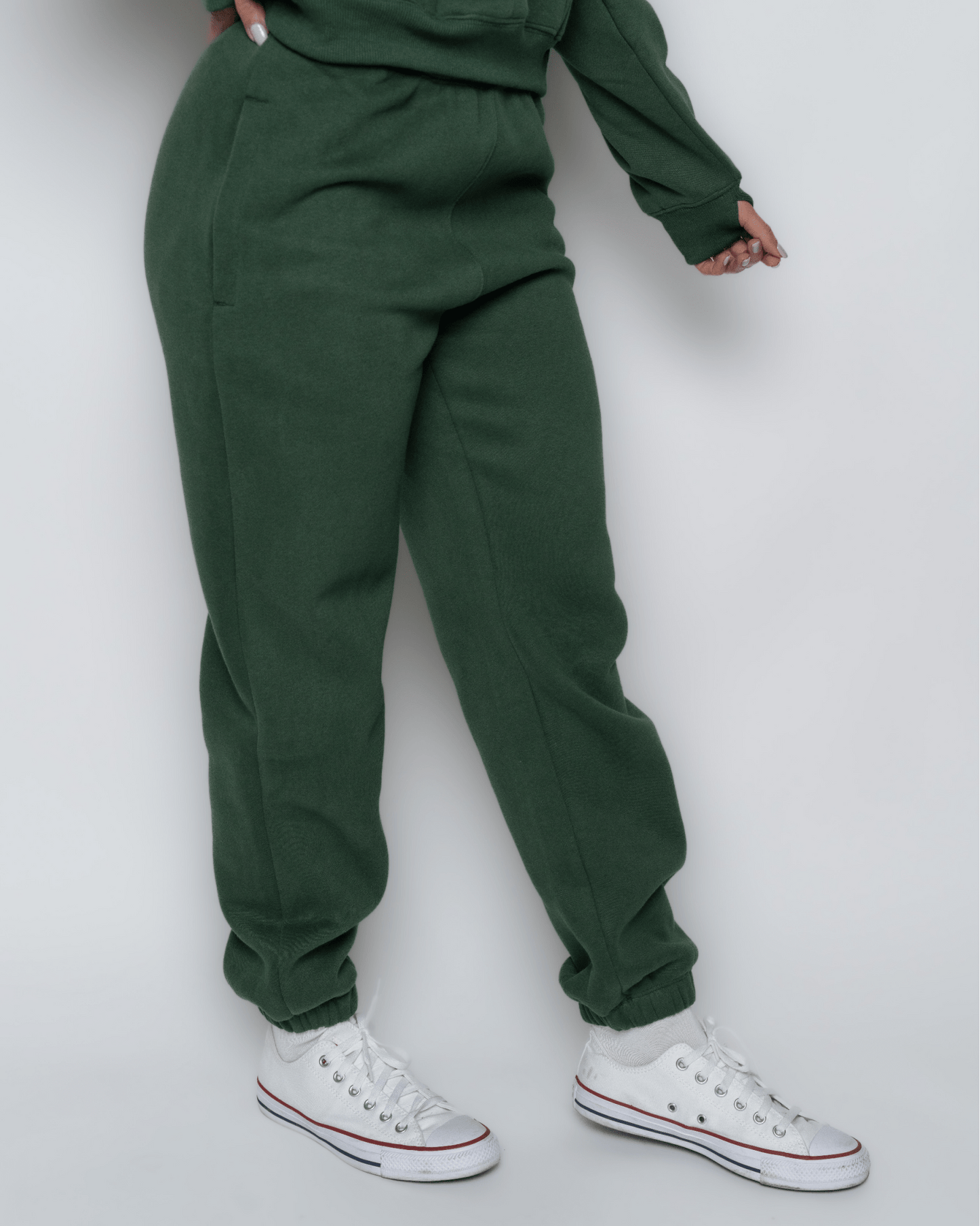 Chillout Ease Joggers in Forest Green - Inner Glö Apparel