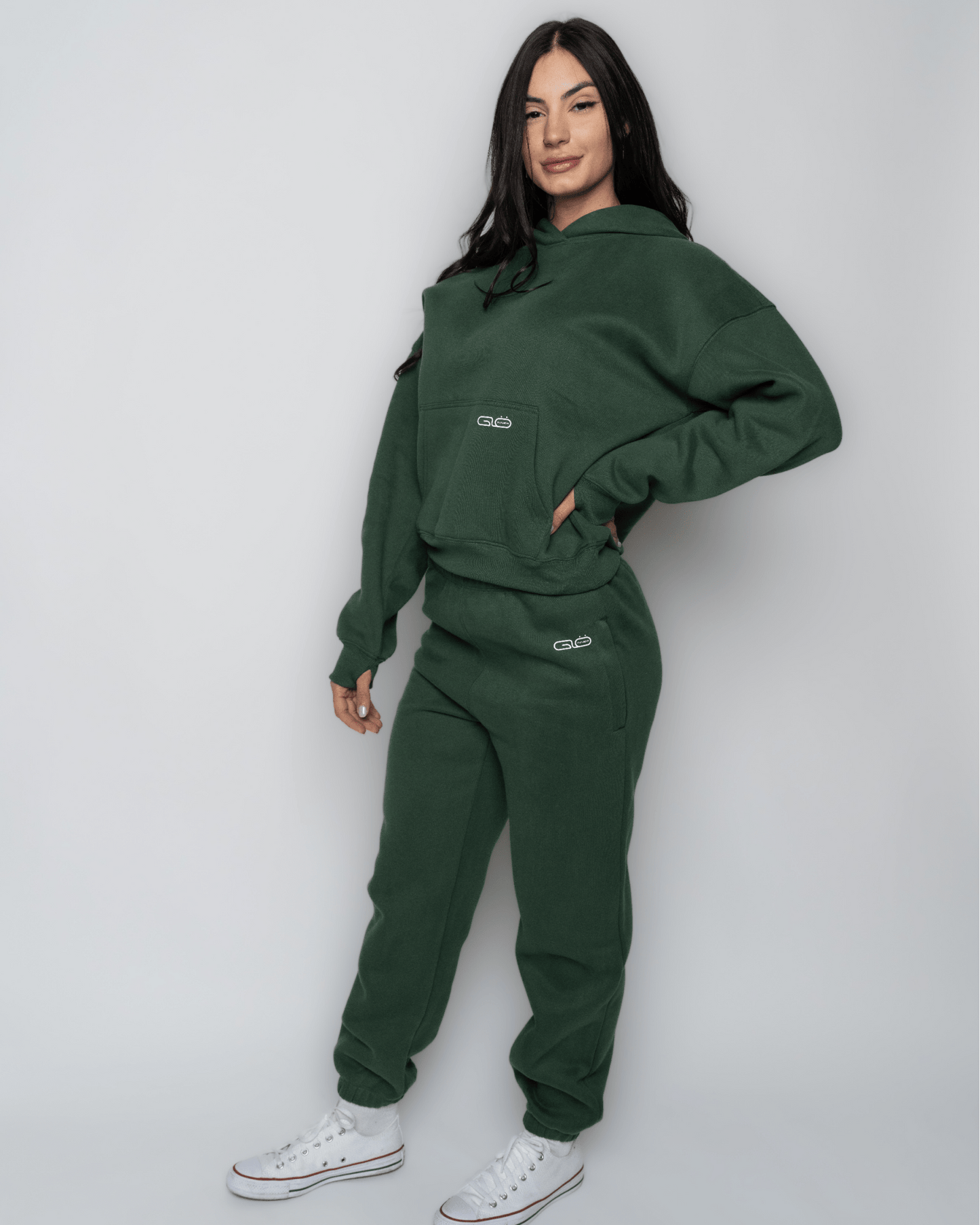 Chillout Ease Joggers in Forest Green - Inner Glö Apparel
