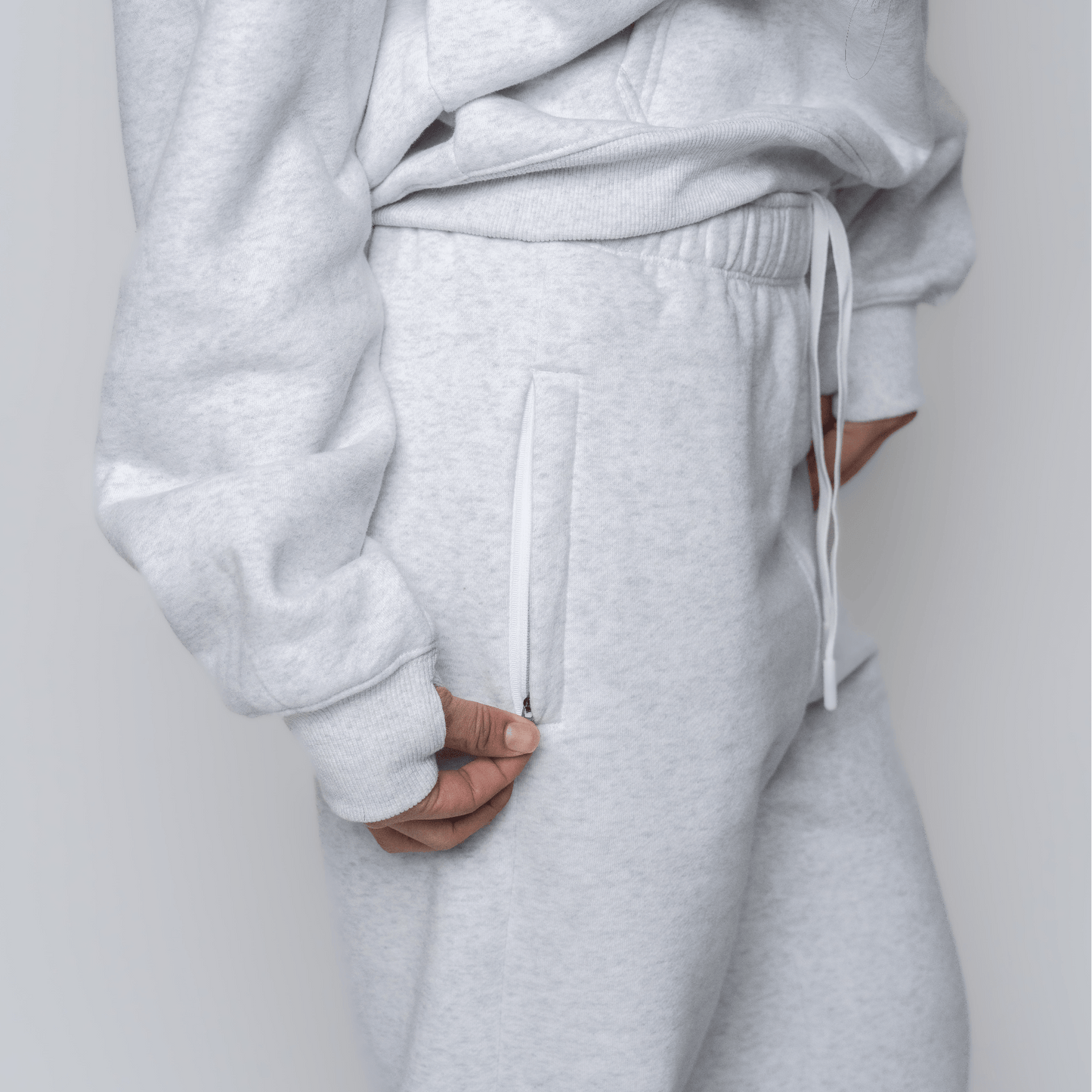 Chillout Ease Joggers in Light Grey - Inner Glö Apparel
