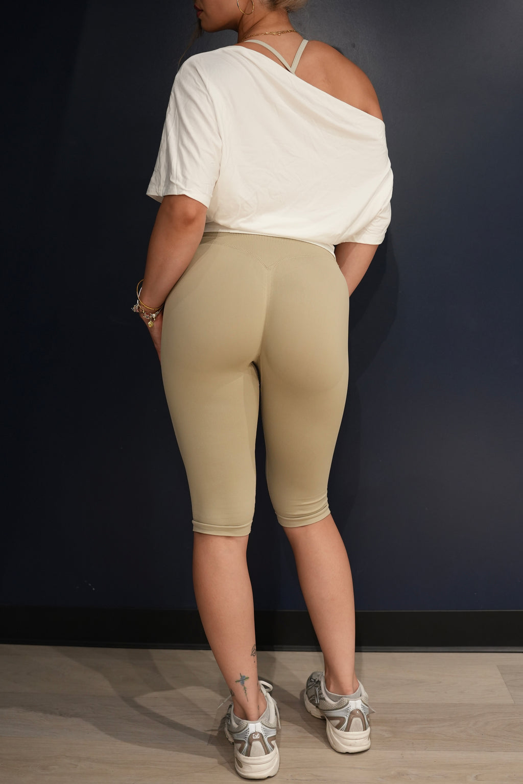 Off Shoulder Short Sleeve in White
