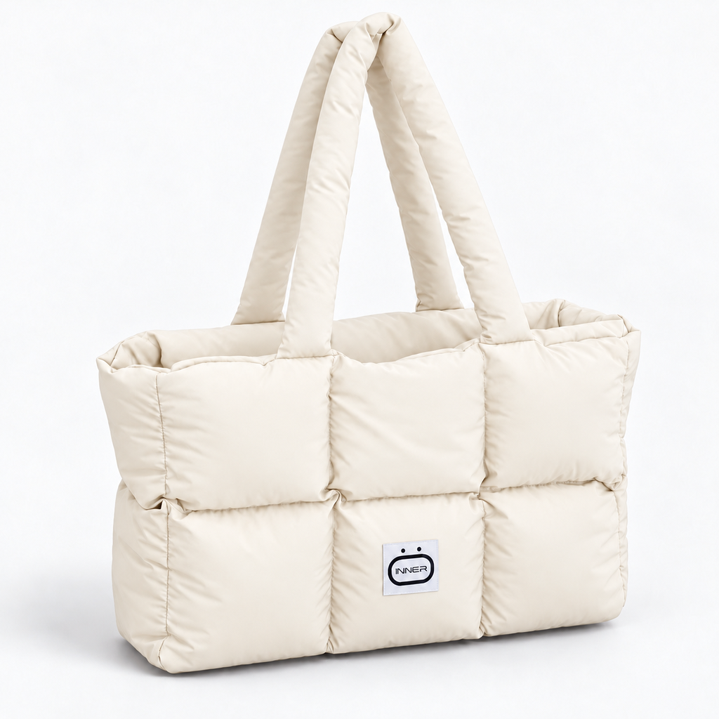 Cloud Tote in Bone