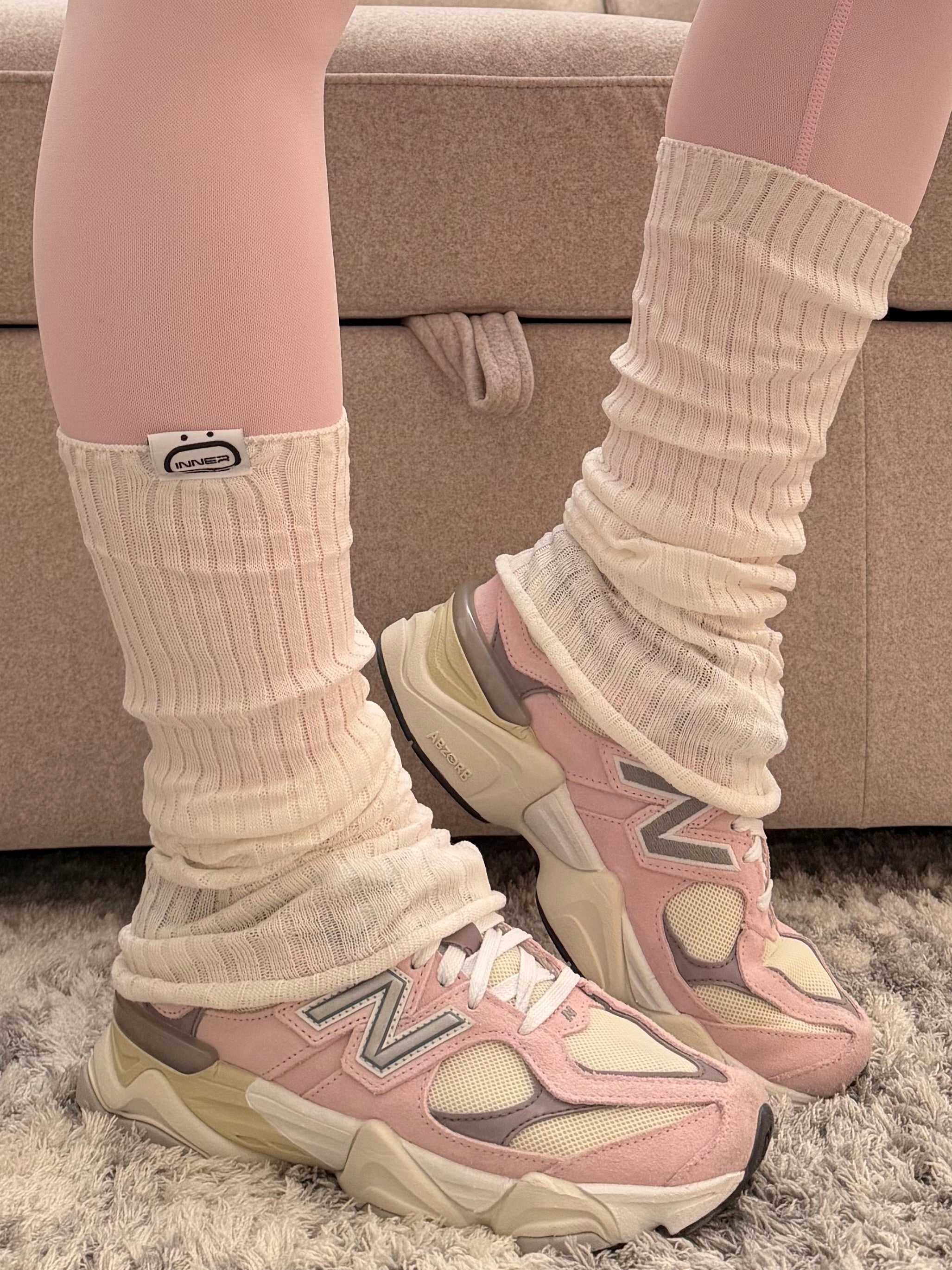 Spring/Summer Leg Warmer in white