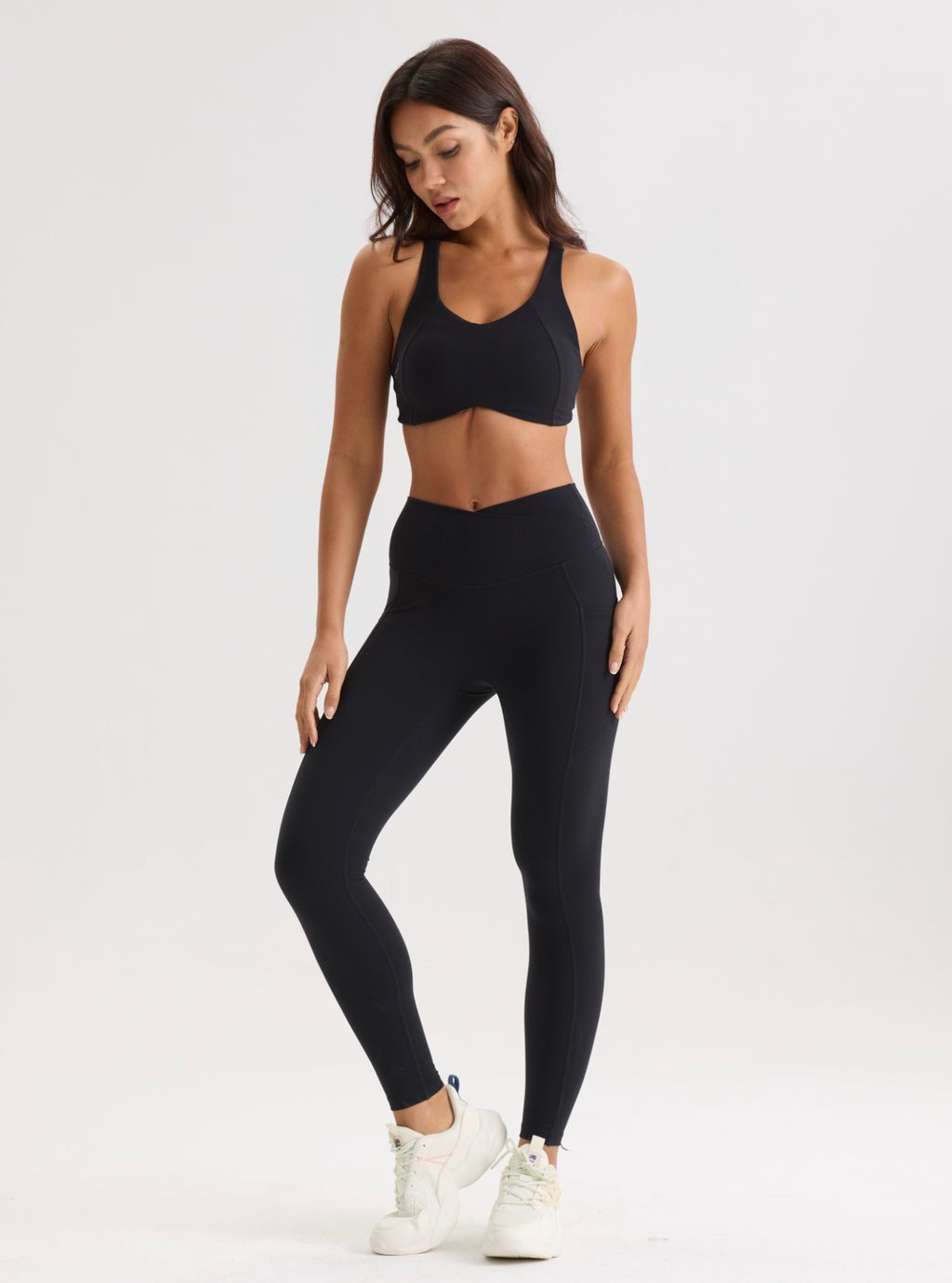 Reform Sports Bra in Black
