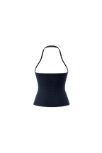 Glo Halter Tank in Black