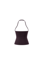 Glo Halter Tank in Floral Choco