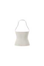 Glo Halter Tank in Off White