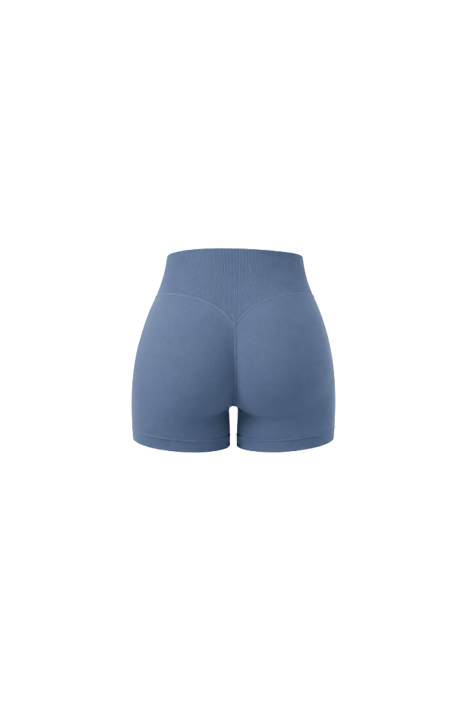 Glo Shorts in Dusty Blue