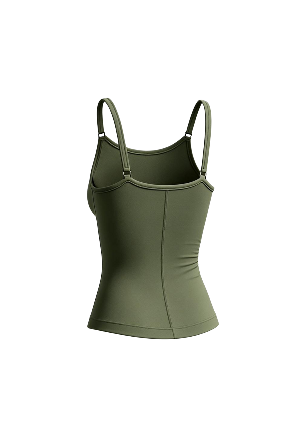 Off Duty Tank in Olive Mist