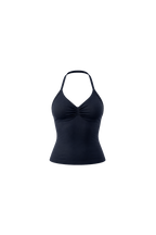 Glo Halter Tank in Black