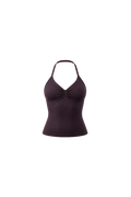 Glo Halter Tank in Floral Choco