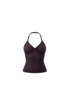 Glo Halter Tank in Floral Choco