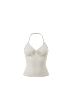 Glo Halter Tank in Off White