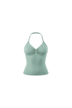 Glo Halter Tank in Seafoam Mint