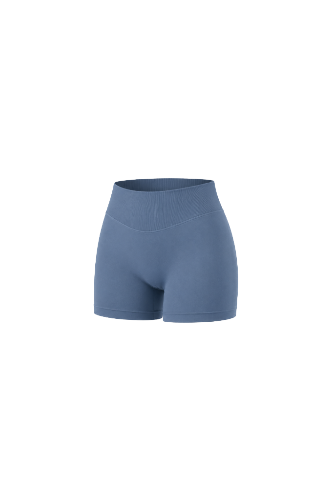 Glo Shorts in Dusty Blue