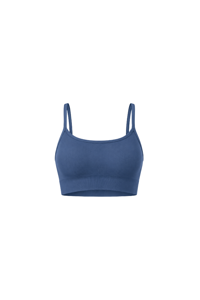 Glo Cross Back in Dusty Blue