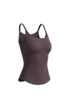 Off Duty Tank in Rose Cocoa