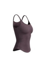Off Duty Tank in Rose Cocoa