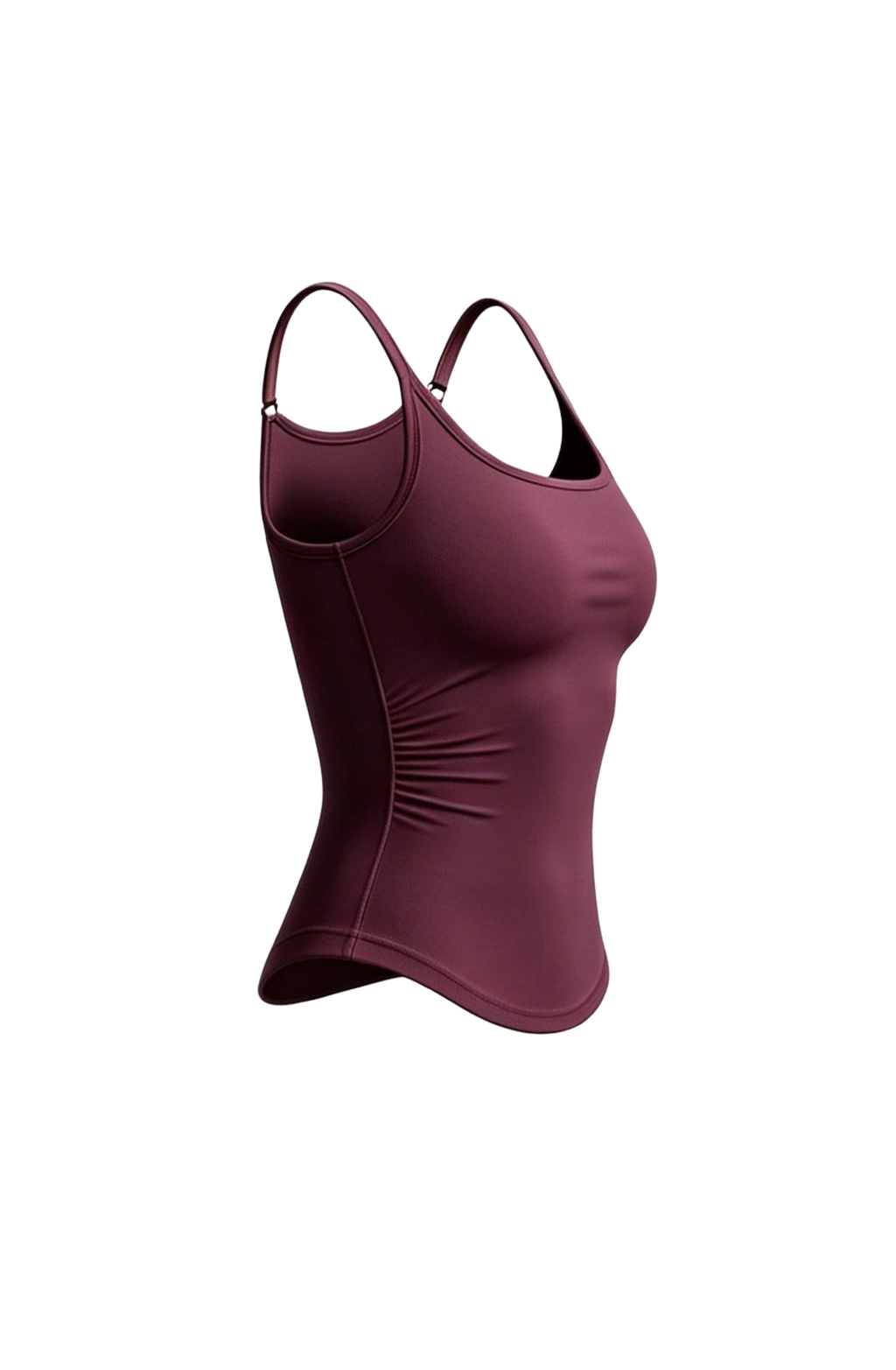Off Duty Tank in Wine