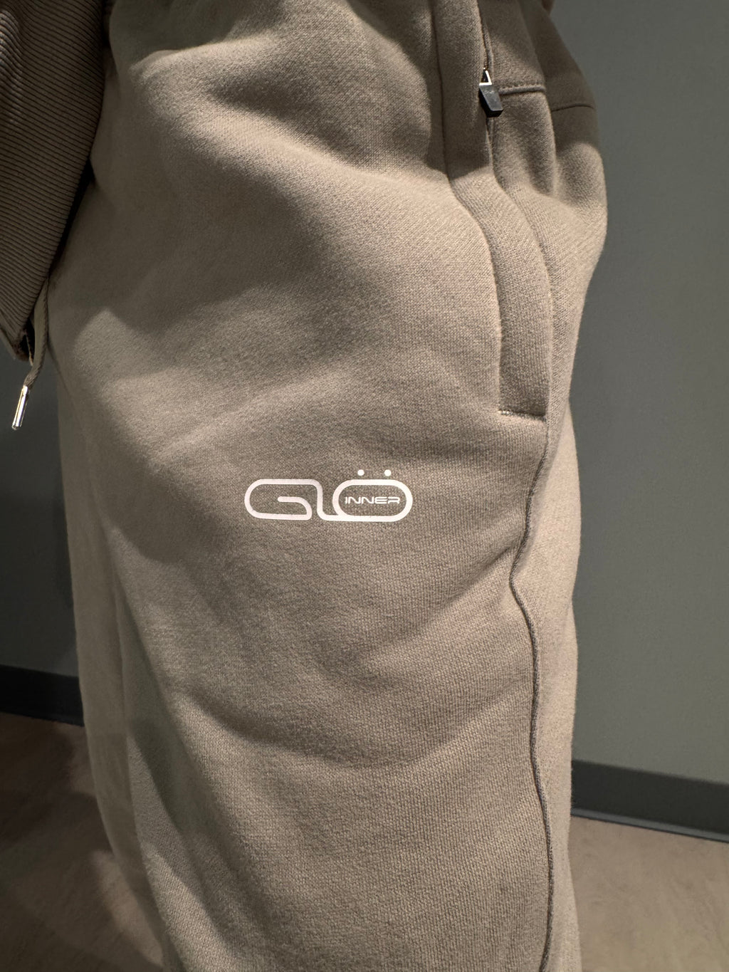 Unisex Oversized Joggers in Khaki