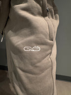 Unisex Oversized Joggers in Khaki