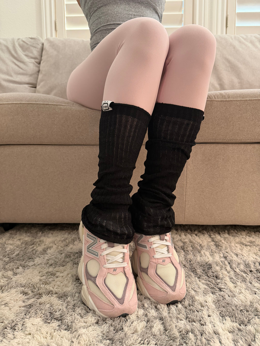 Spring/Summer Leg Warmer in Black