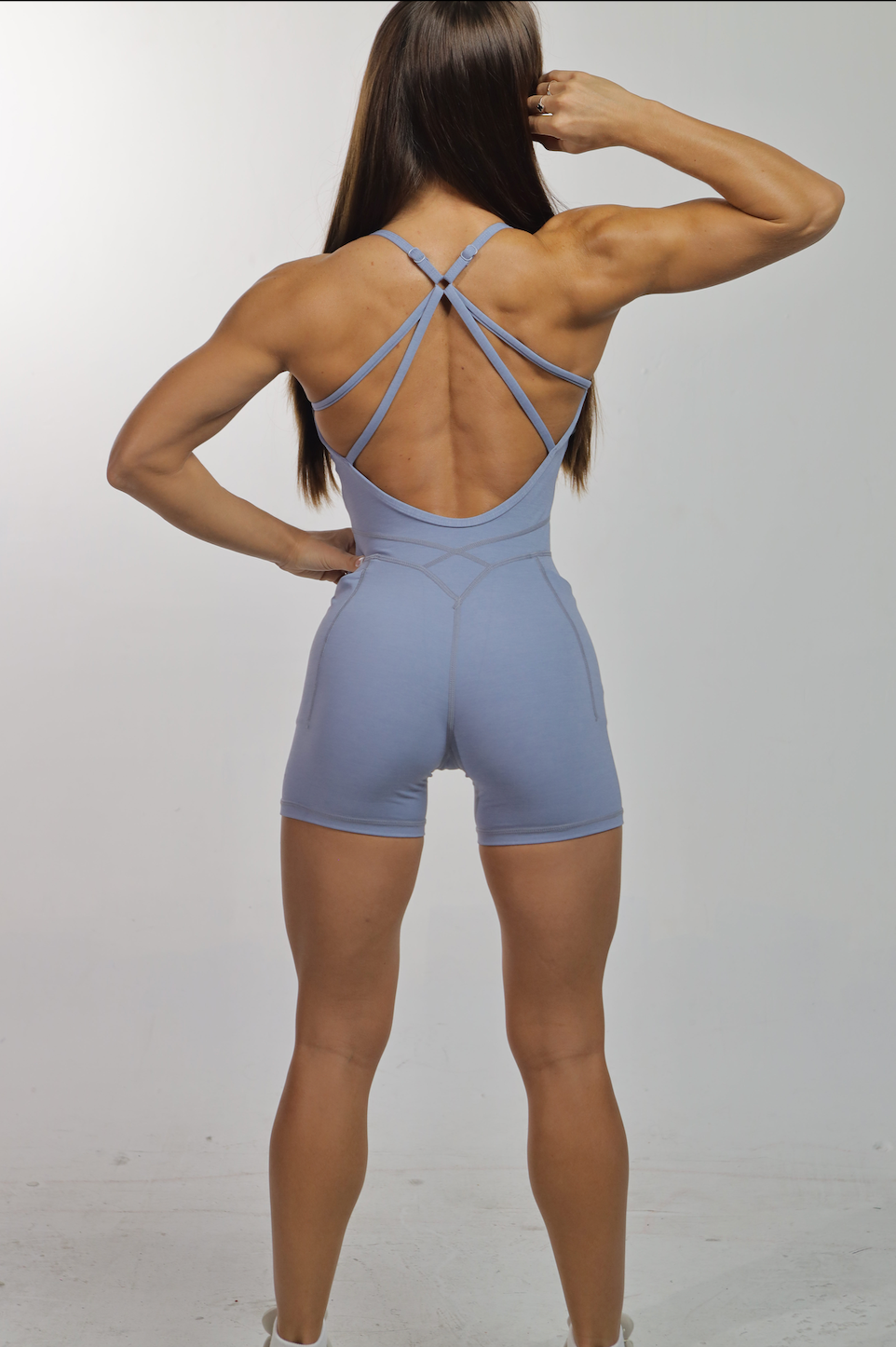 Cloud Bodysuit in Lavender Blue - Inner Glö Apparel