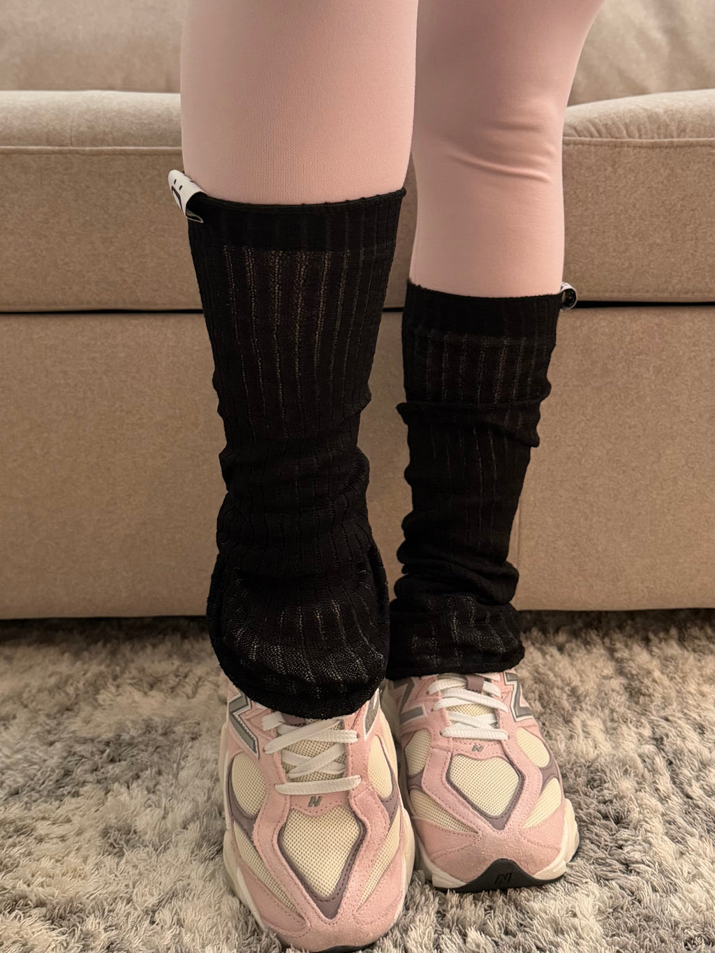 Spring/Summer Leg Warmer in Black