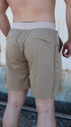 Ease Lineless 7" Shorts Khaki - Inner Glö Apparel