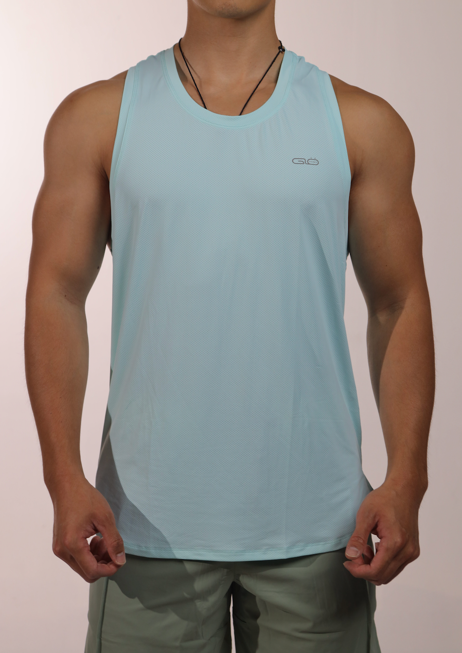 Everywear Tank in Macaroon Blue - Inner Glö Apparel