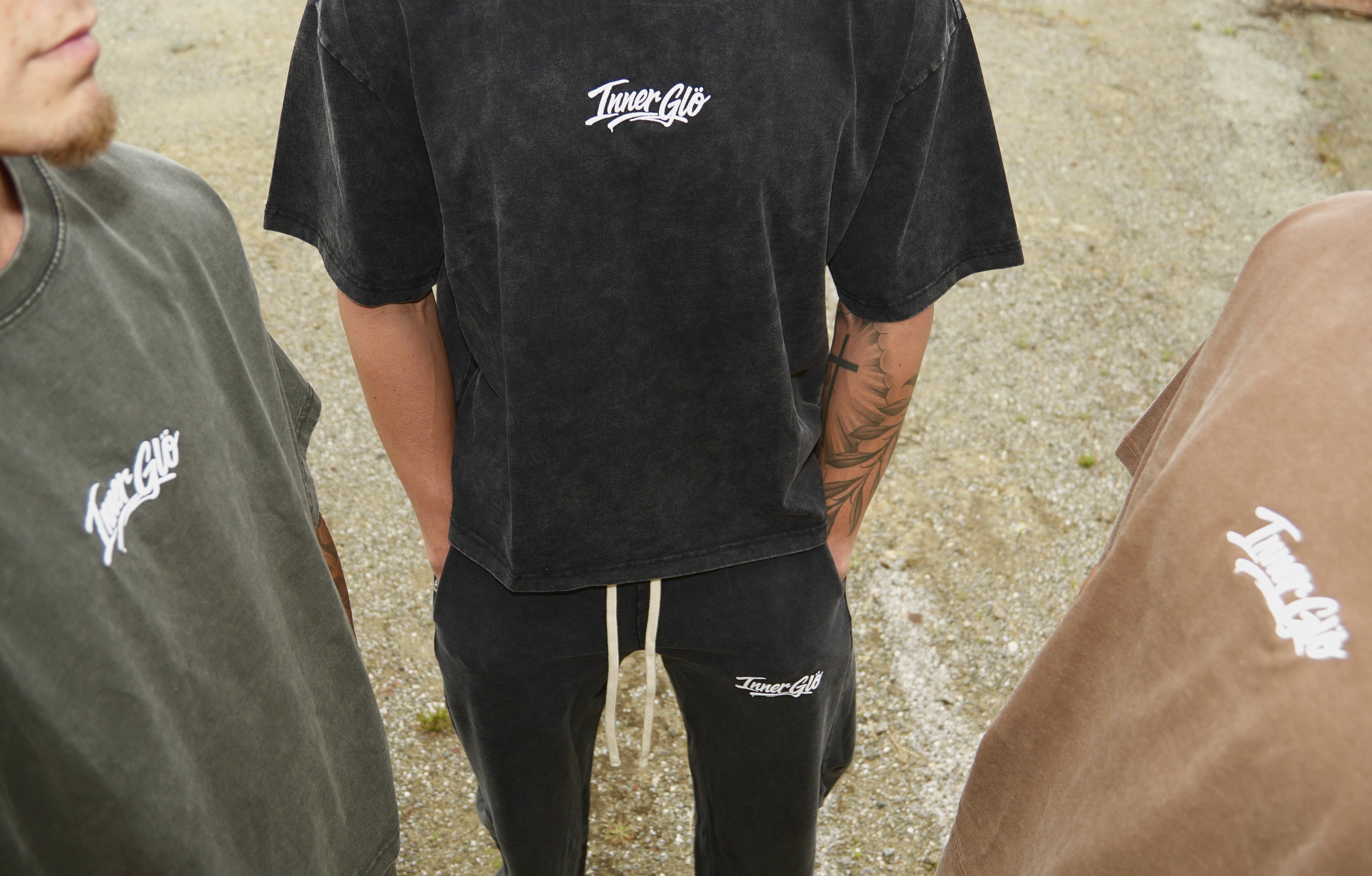 Barrel Pants in Washed Black