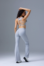 Curve Sports Bra in Marl Grey