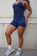 Glo Shorts in Navy Blue