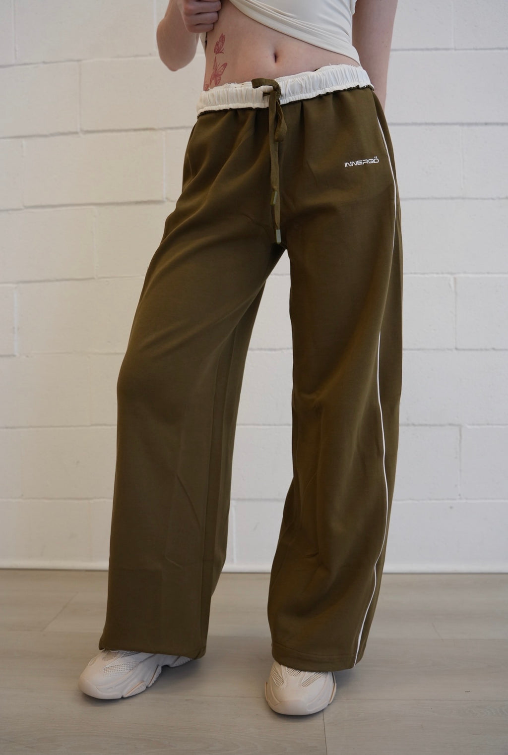 Timeless Track Pants in Olive