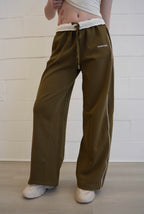 Timeless Track Pants in Olive