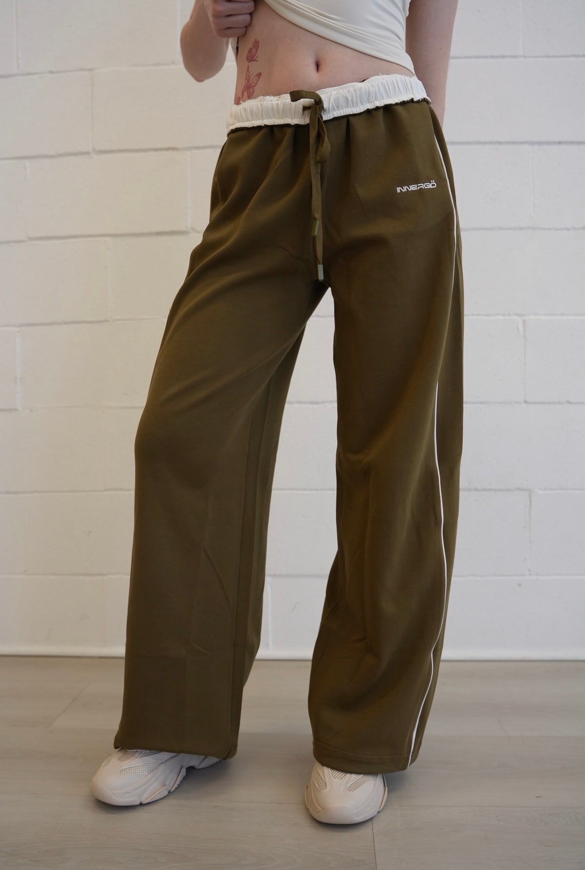 Timeless Track Pants in Olive