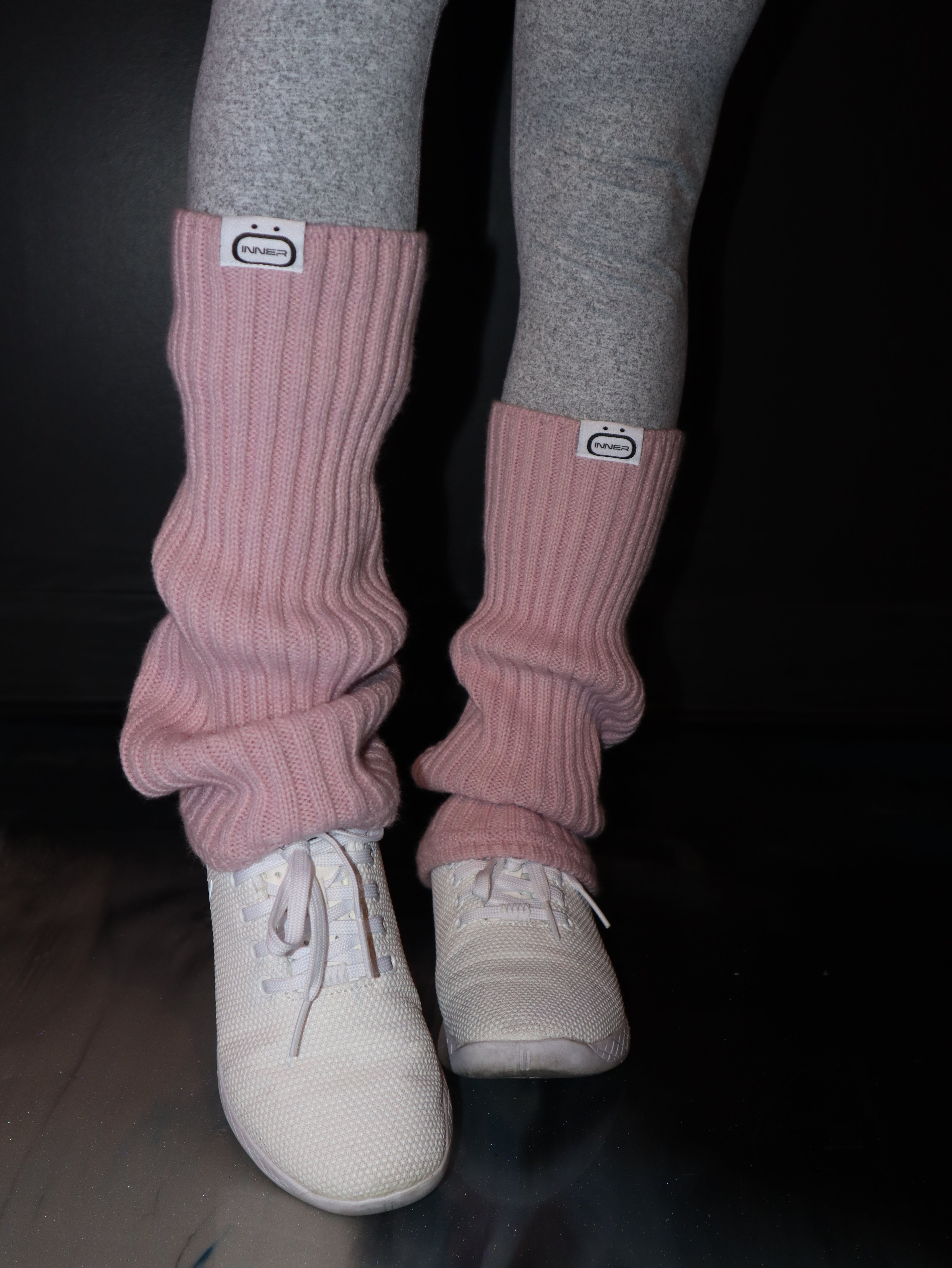 Refine Leg Warmer in Soft Pink