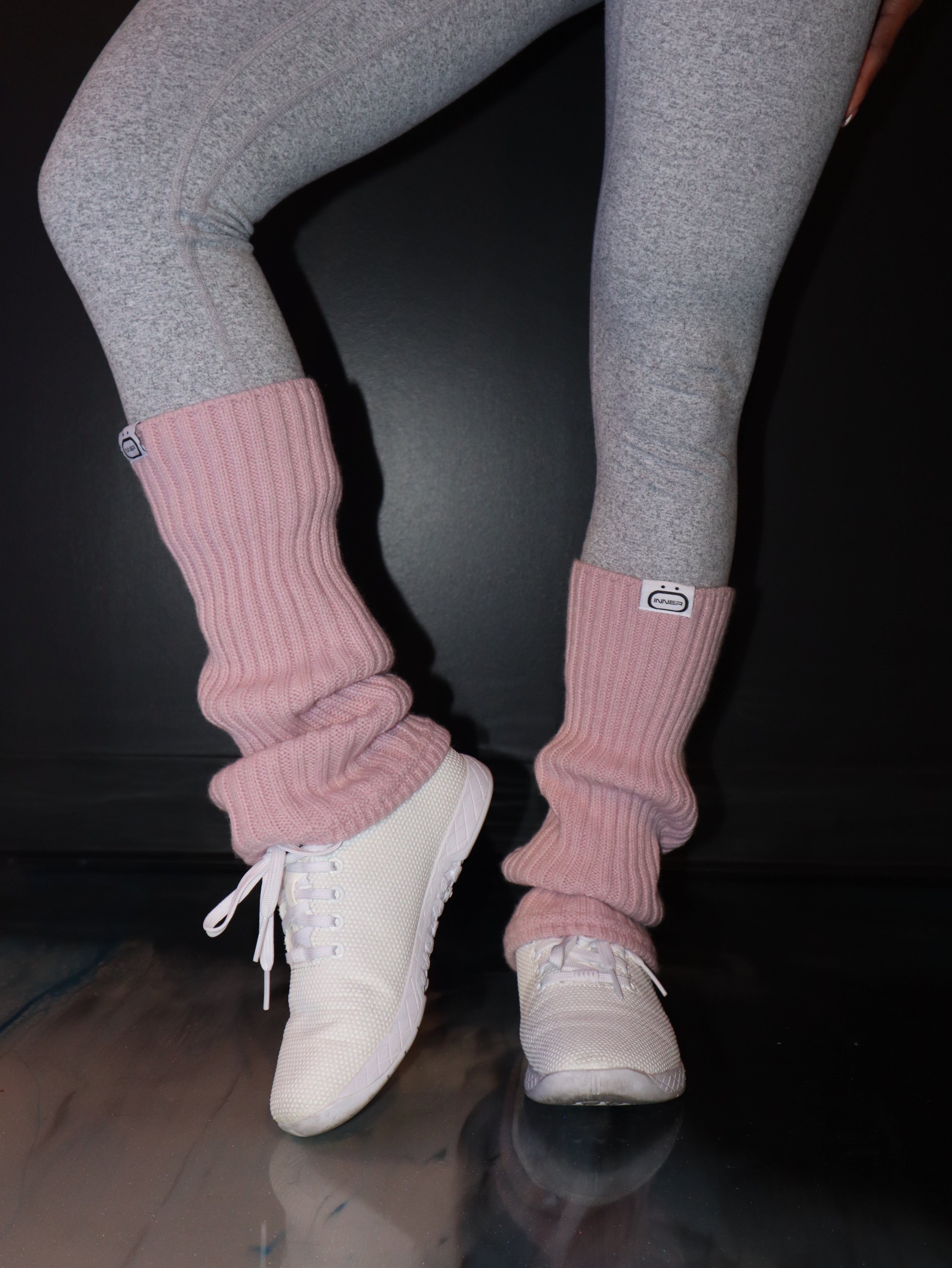 Refine Leg Warmer in Soft Pink