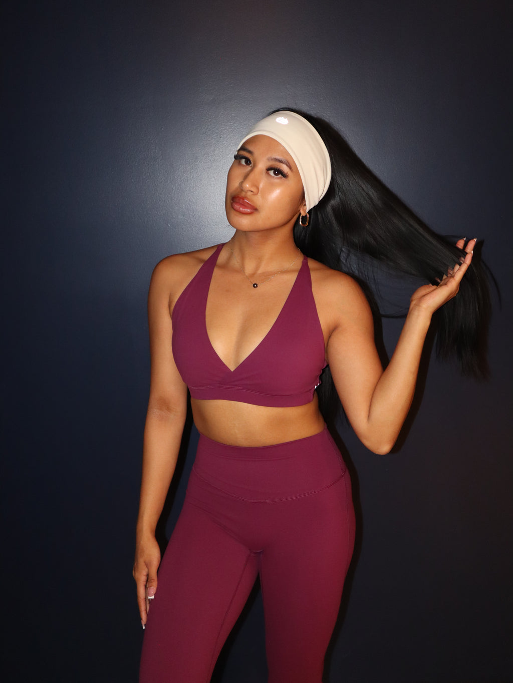 Headband in Vanilla White