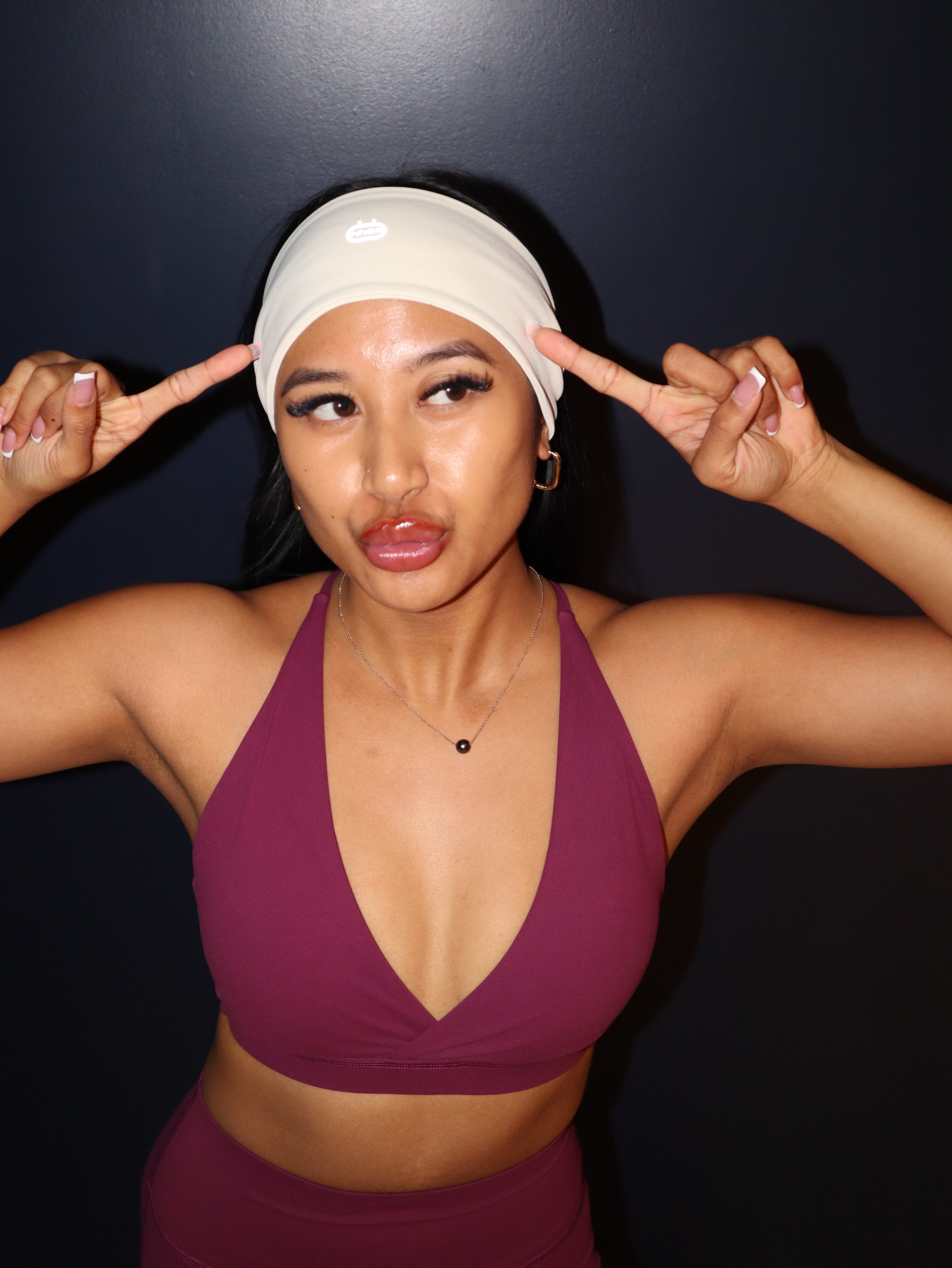 Headband in Vanilla White