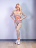 Refine Seamless Leggings in Mocha
