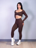 Refine Seamless Leggings in Espresso