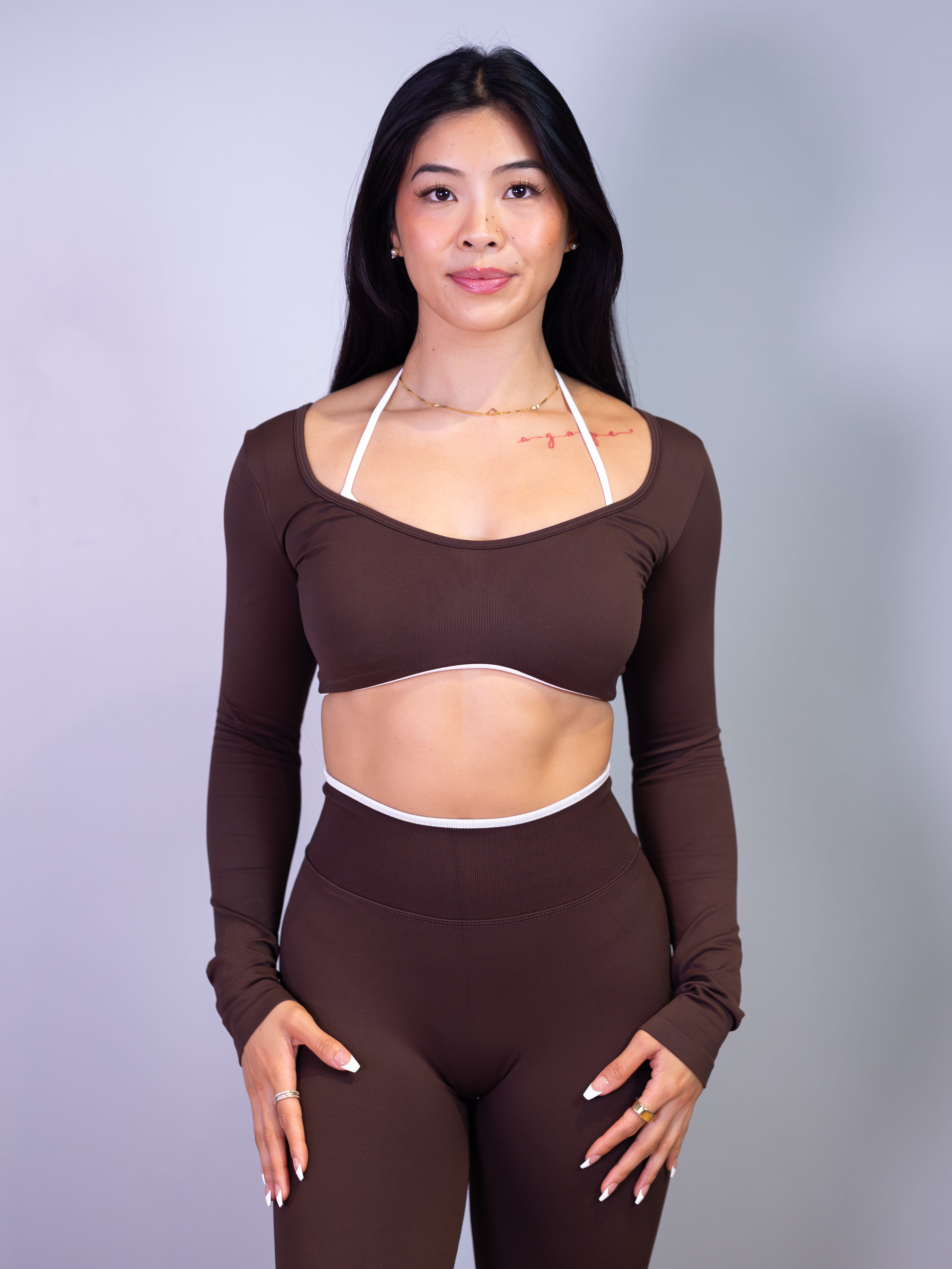 Refine Long Sleeve in Espresso