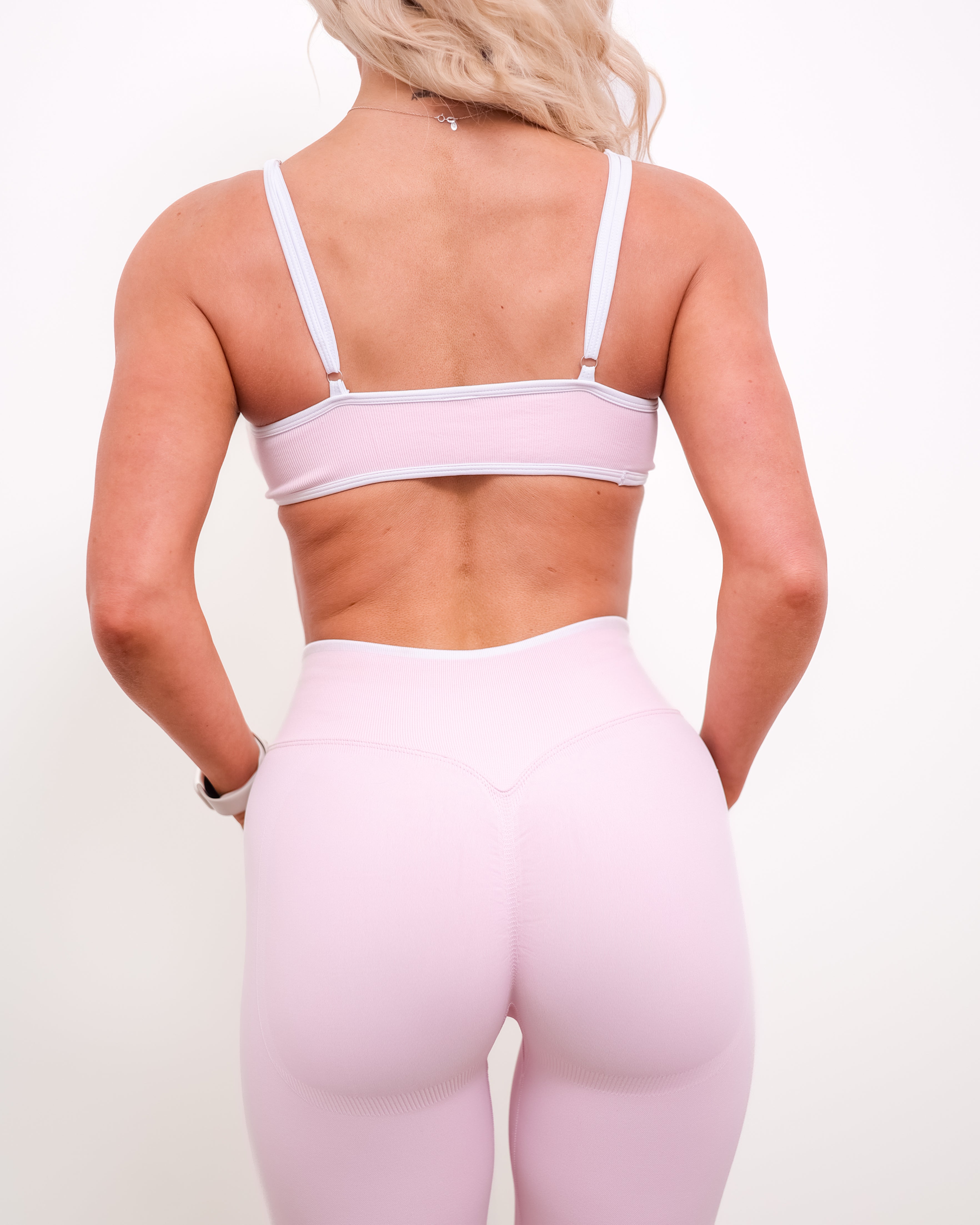 Refine Sports Bra in Soft Pink