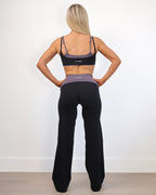 Layered Multi-Way Sports Bra in Midnight Heat